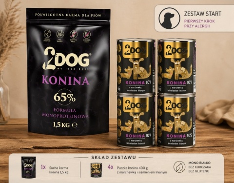 Zestaw: Bezpieczny Start – Dieta z Koniny