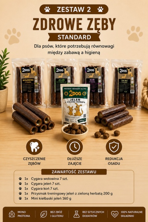 Zestaw: Zdrowe zęby - standard