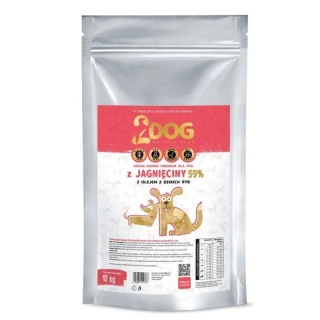 2DOG Jagnięcina 12 kg + 2 puszki GRATIS