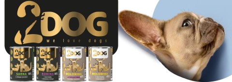 2DOG Sarna 800 g — monobiałkowa karma mokra dla psa