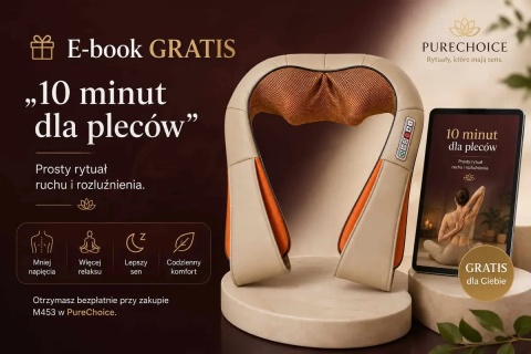 Masażer Shiatsu do karku i pleców z grzaniem