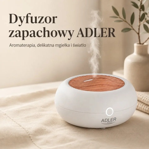 Ultradźwiękowy dyfuzor zapachowy ADLER AD 7969 3w1